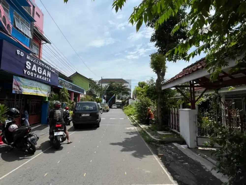 TANAH STRATEGIS PREMIUM BONUS RUMAH DI SAGAN DEKAT PUSAT KOTA JOGJA