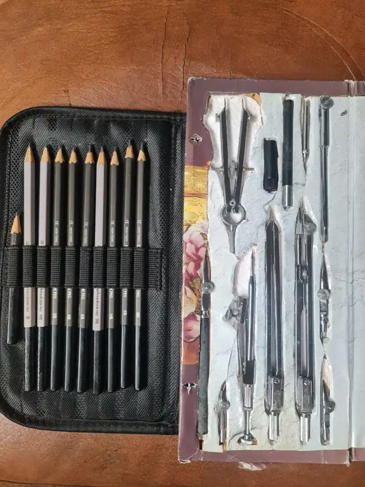 JANGKA BOFA D412 DAN PINSIL OMNI TECHNODRAW