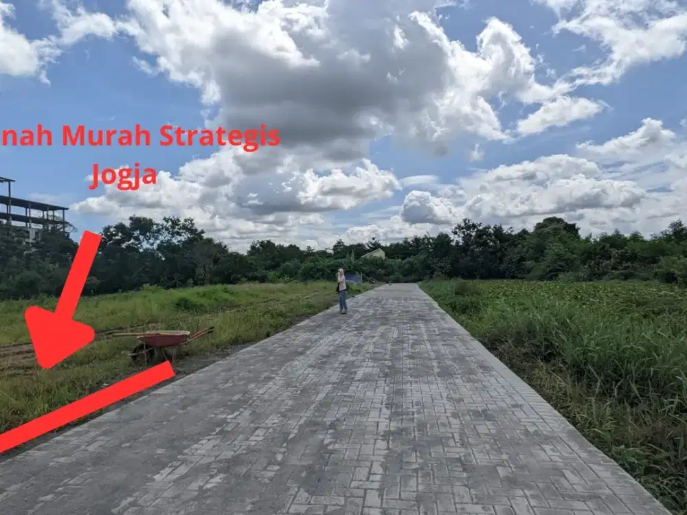 DEKAT Fly Over Jombor & Jogja City Mall, Tanah SHM Jl Magelang