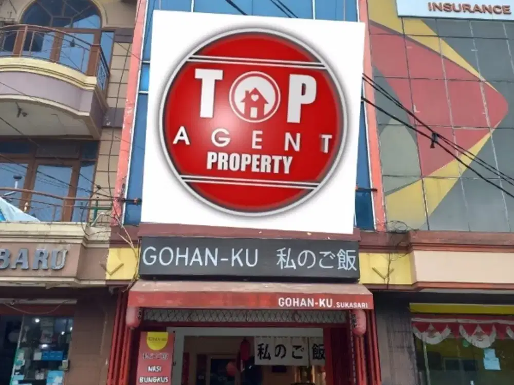 di jual ruko strategis di Sukasari 1