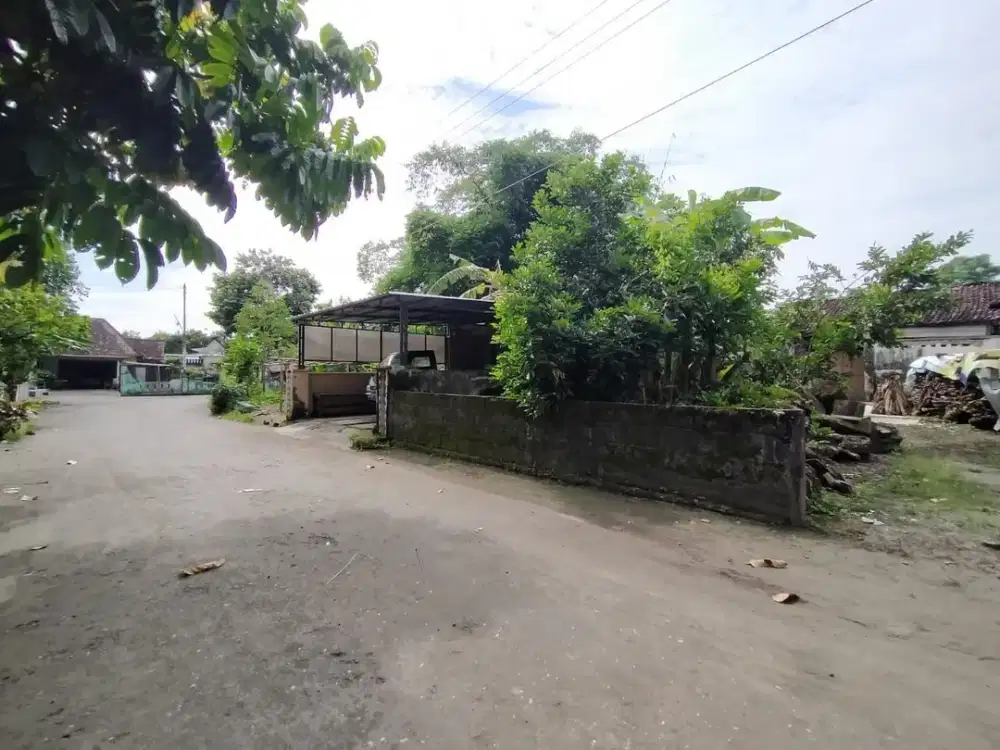 Dijual Tanah Pekarangan Tepi Aspal Sumbergamol dekat RSU Mitra Sehat