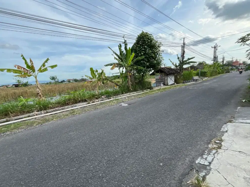 500 JUTAAN: Tanah dekat SPBU Jl Tajem Maguwo Jogja, SHMP