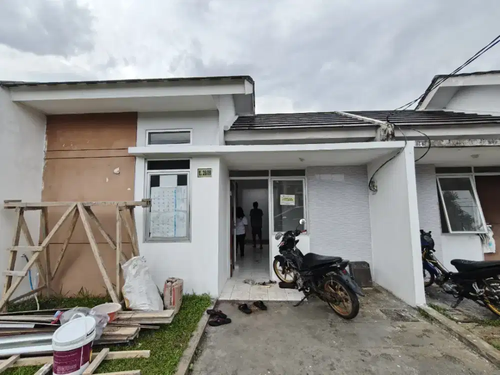 Disewakan citra maja cluster Tevana baru renov sebulan cuma 500ribu