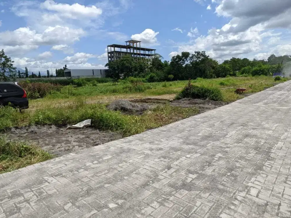 5 Menit Jogja City Mall (JCM), Tanah Dalam Ringroad View Sawah Asri