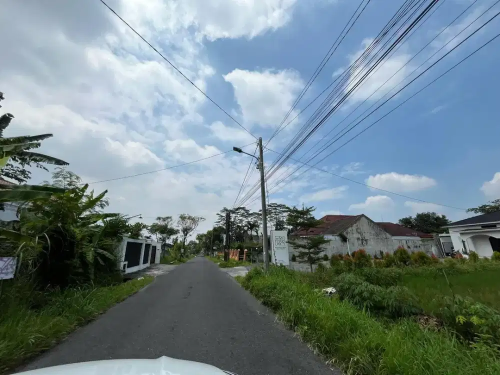 Utara Kampus UGM, Tanah Murah Jogja Dekat Cengkir Resto Pas Hunian