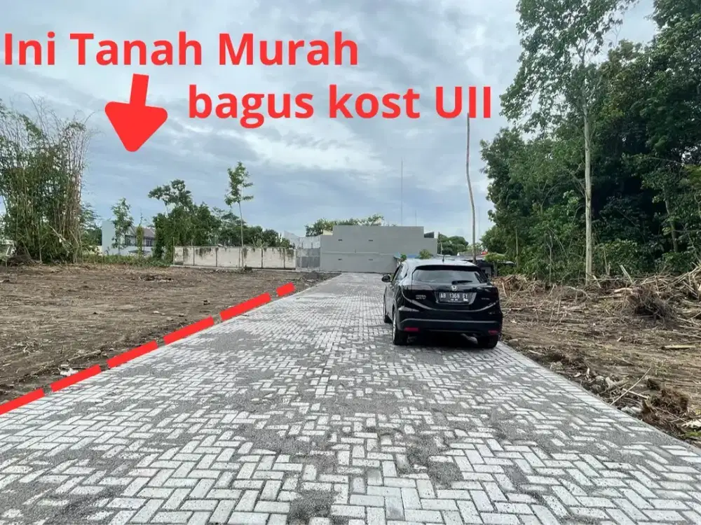 Dekat Raminten dan UII jogja, Tanah Kost Mahasiswa