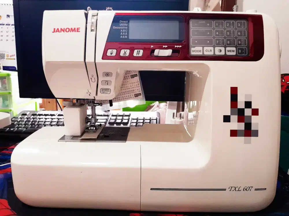 Mesin Jahit Portable Janome TXL 607