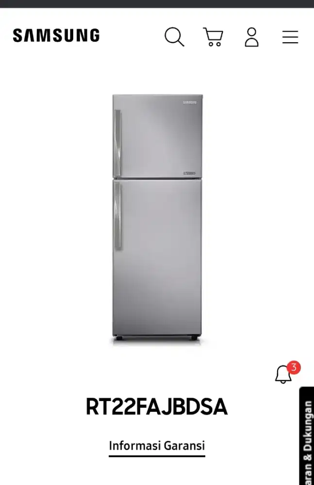 Samsung Kulkas Dual inverter