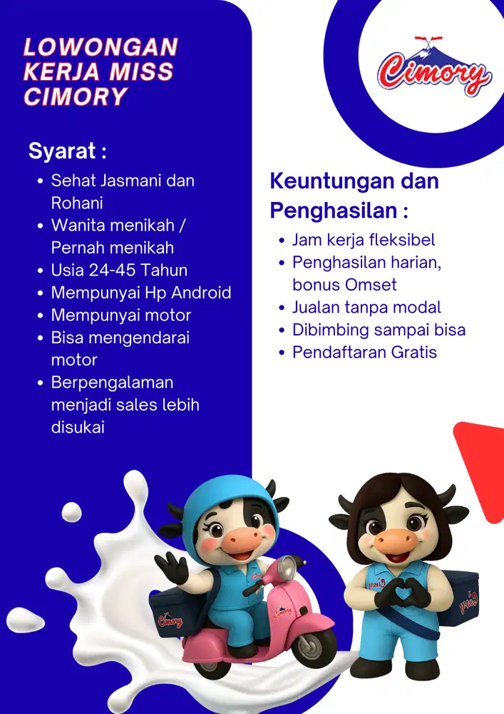 Lowongan Kerja Miss Cimory