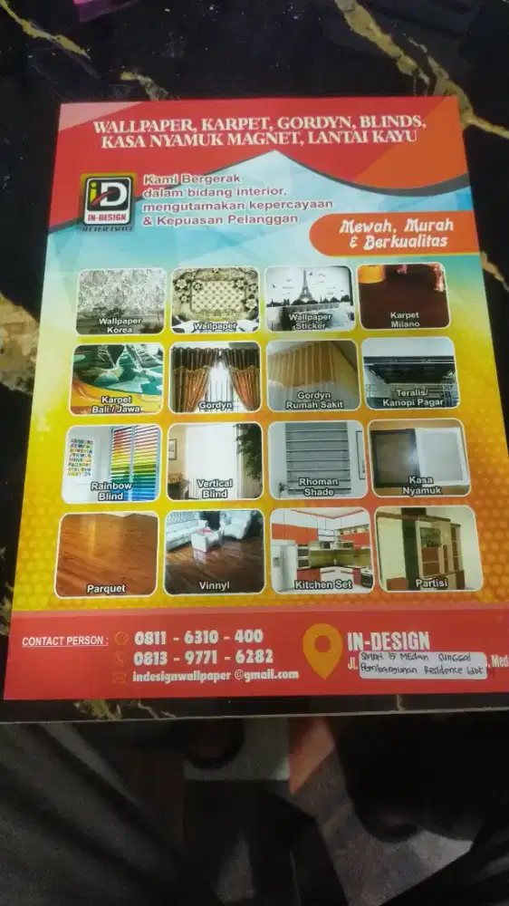 Wallpaper design suka-suka