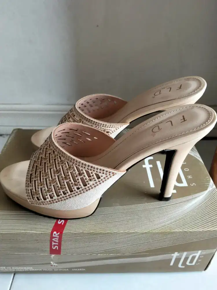 HIGH HEELS FLADEO MEWAH ORIGINAL