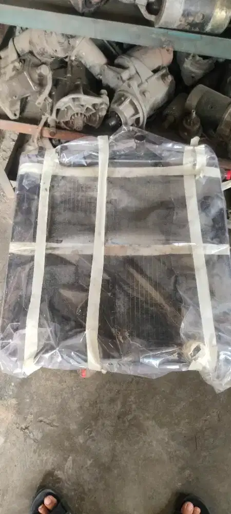 Radiator avanza old bahan tembaga..