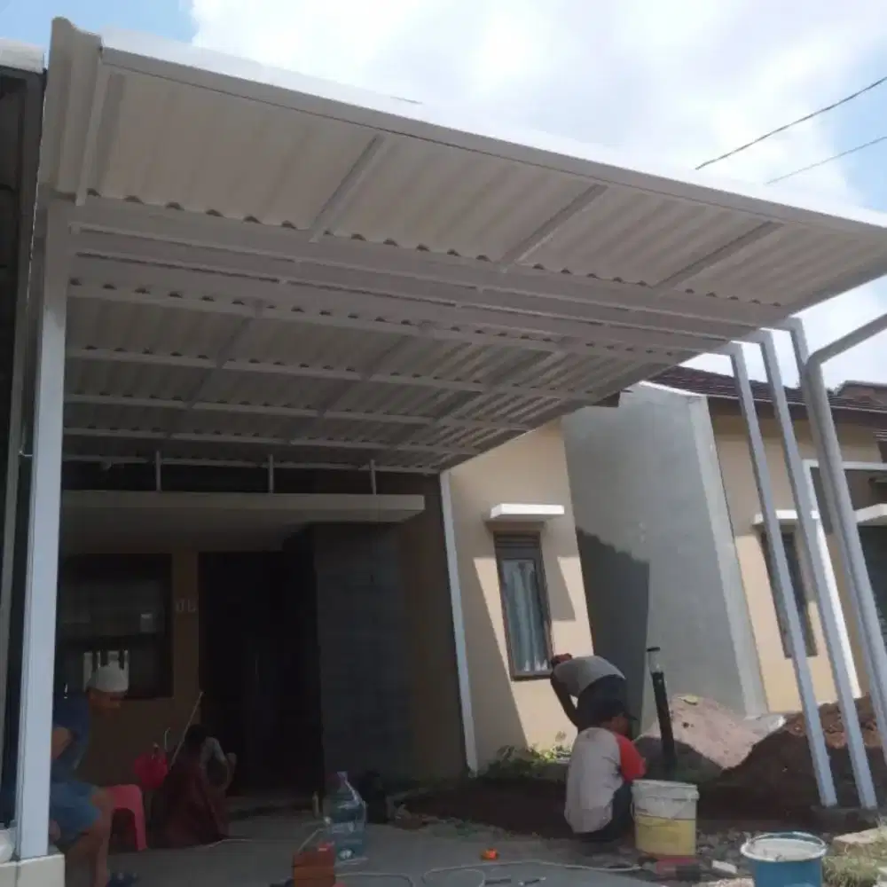 Bengkel las Kanopi alderon minimalis