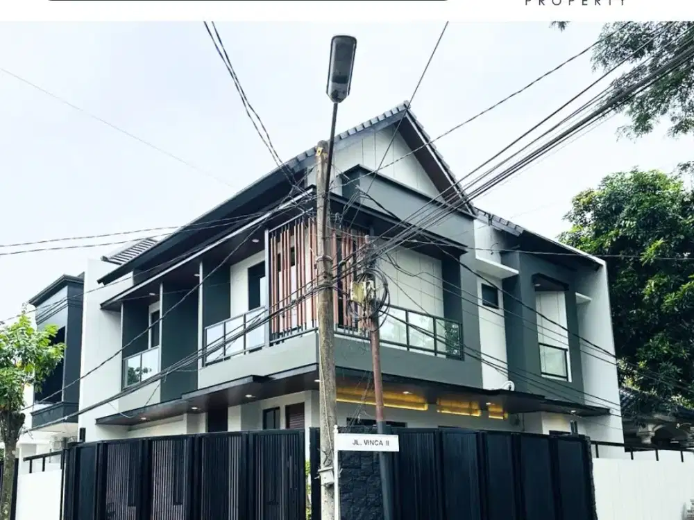 RUMAH MEWAH HOOK 2 LANTAI DI GRIYA LOKA BSD 'HRB159