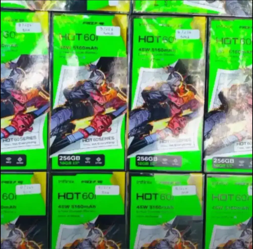 Infinix Hot 60i 8GB+256GB BNIB Garansi Resmi Indonesia