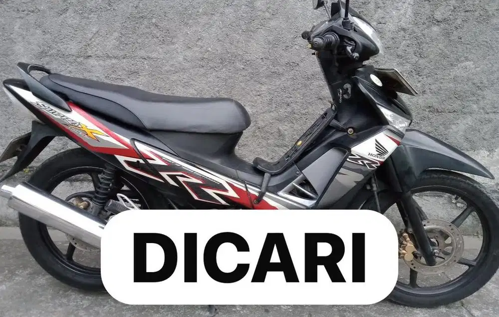 Di Cari Supra X 125 Double Disk DD Tahun 2010 Ke Atas Karbu Supra 2012