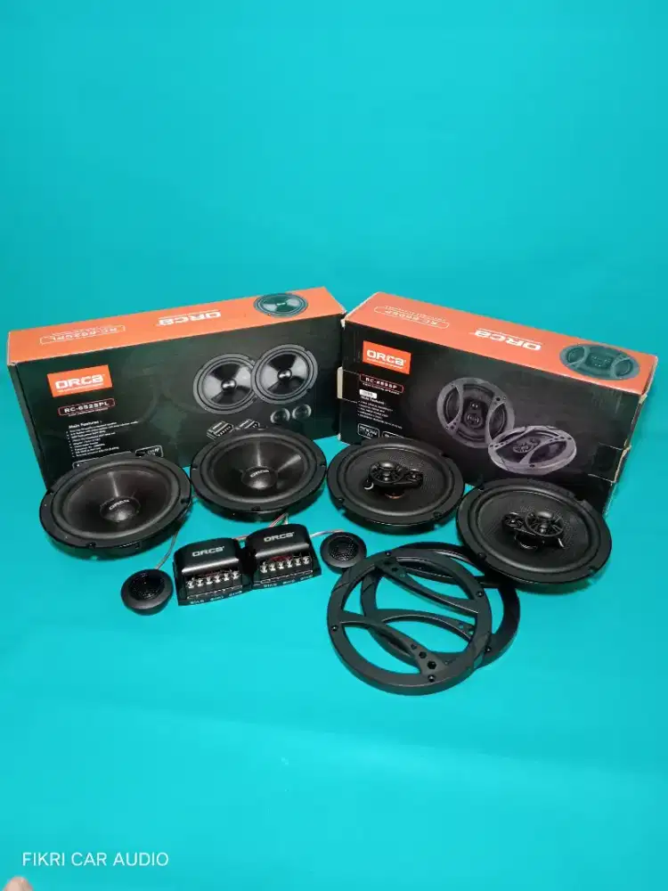 Ples Pasang Speaker Split ORCA RC-652SPL & Speaker Coaksial ORCA