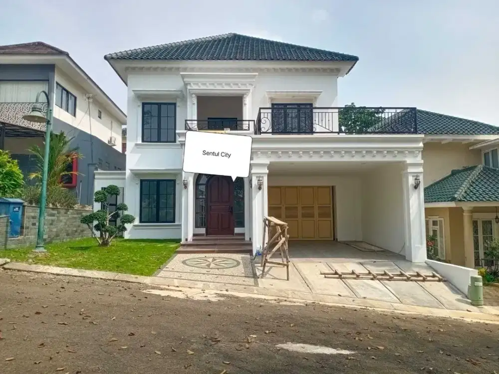 Rumah baru + Kolam Renang 3 Lantai Di Sentul City Bogor