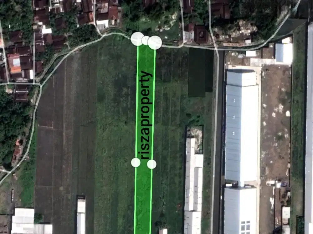 Jual Tanah Zona Merah Siap Bangun Di Serenan Sukoharjo