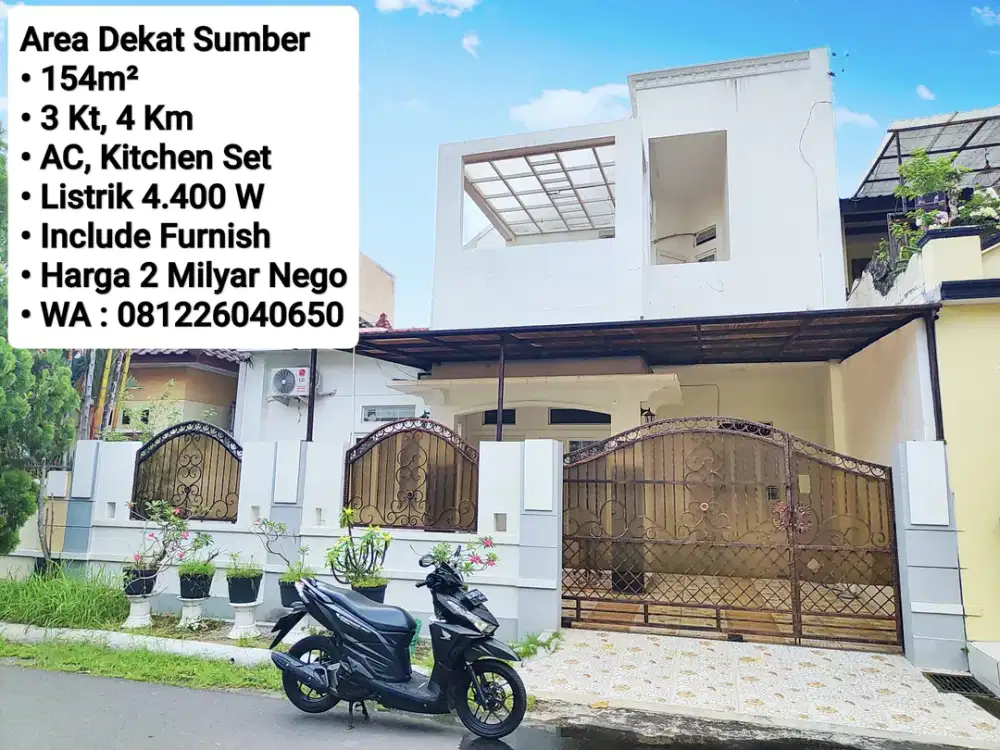 Jual Rumah Siap Huni Area Jajar Dekat Manahan, Sumber, Alila
