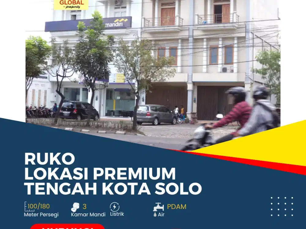Ruko Kawasan Bisnis Solo