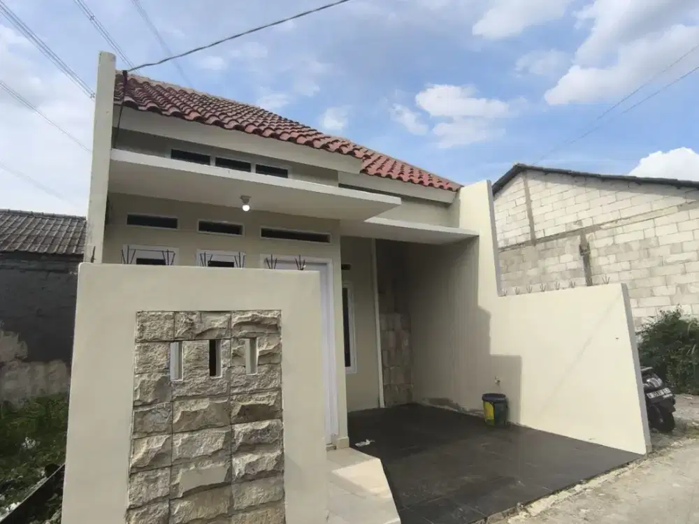 jual ready rumah nyaman bebas banjir cash nego