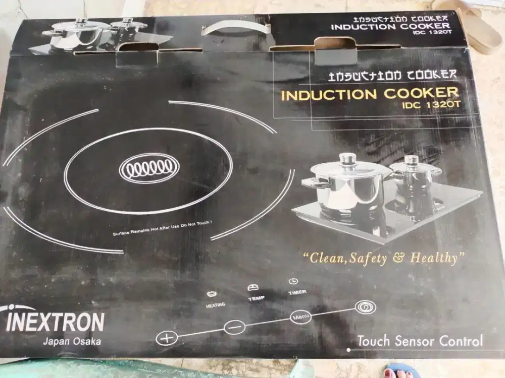 Kompor Listrik Induksi merk Inextron masih baru
