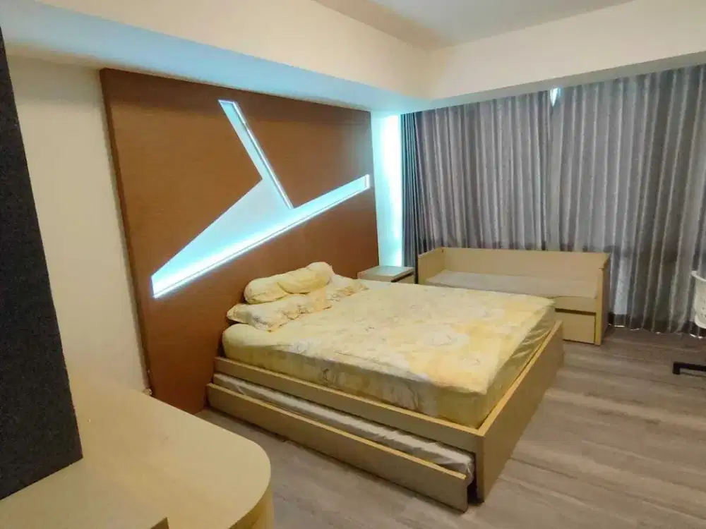 Disewakan U Residence 3, furnish dan view timur UPH, furnish bagus