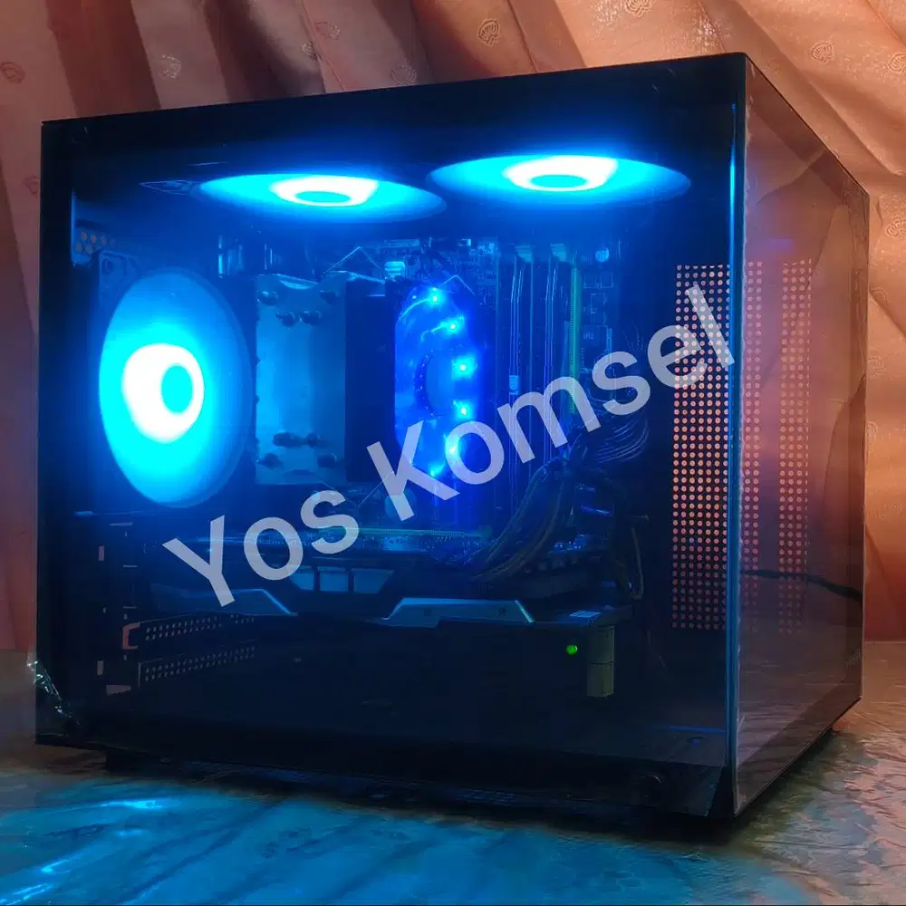 CPU Komputer Desain Gaming Pro Streaming Intel Core i7 Ram 32GB Nvidia