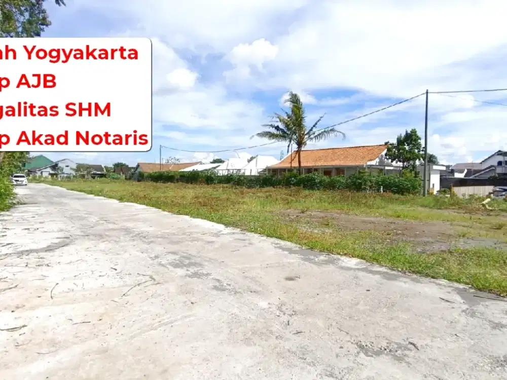 Tanah Murah Dekat RS. UAD Harga Terbaik Lokasi Sleman Jogja