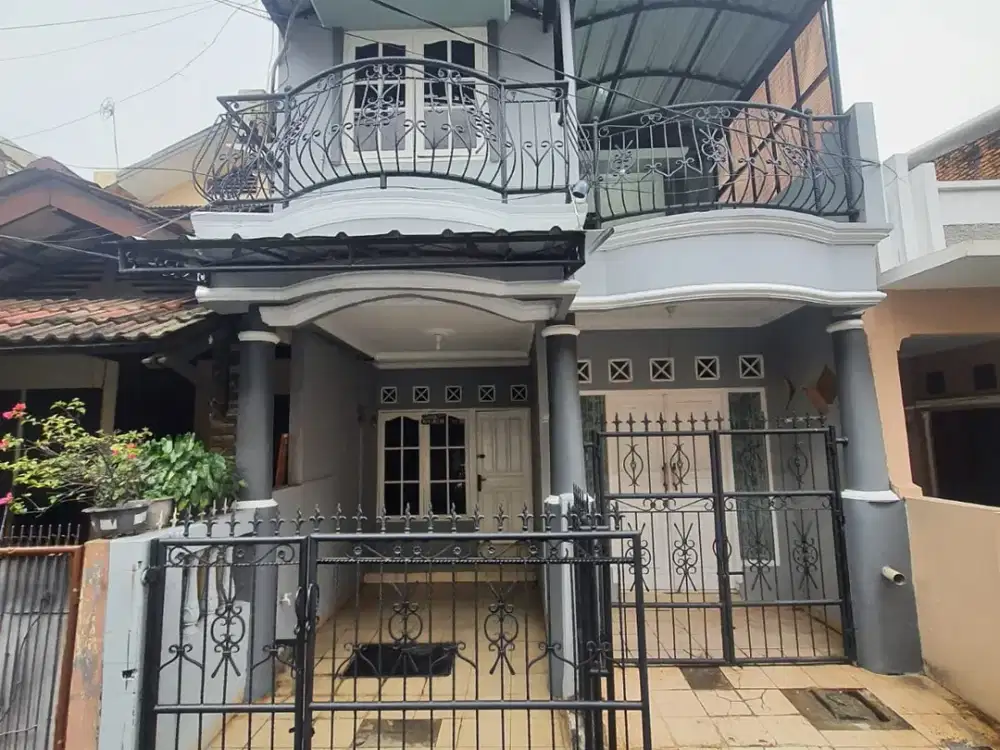 DIJUAL RUMAH SIAP HUNI DI KOMPLEK KRANGGAN PERMAI DEKAT MALL CIBUBUR