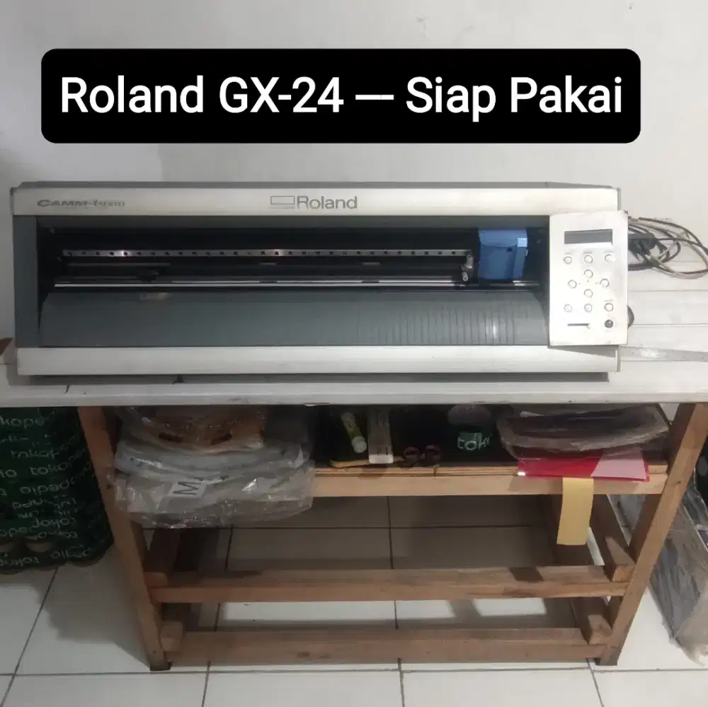 Roland CAMM-1 Servo GX-24 — Bekas, Kondisi Bagus, Siap Pakai