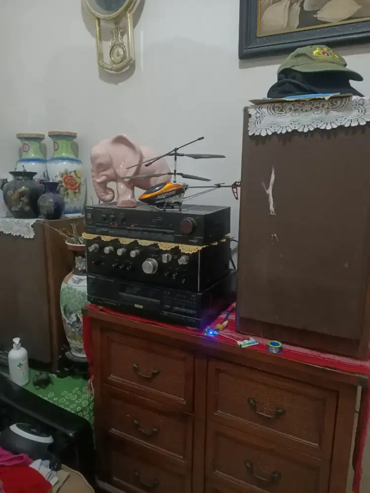 Amplifier technic SU.800 salon speaker National 10 inc