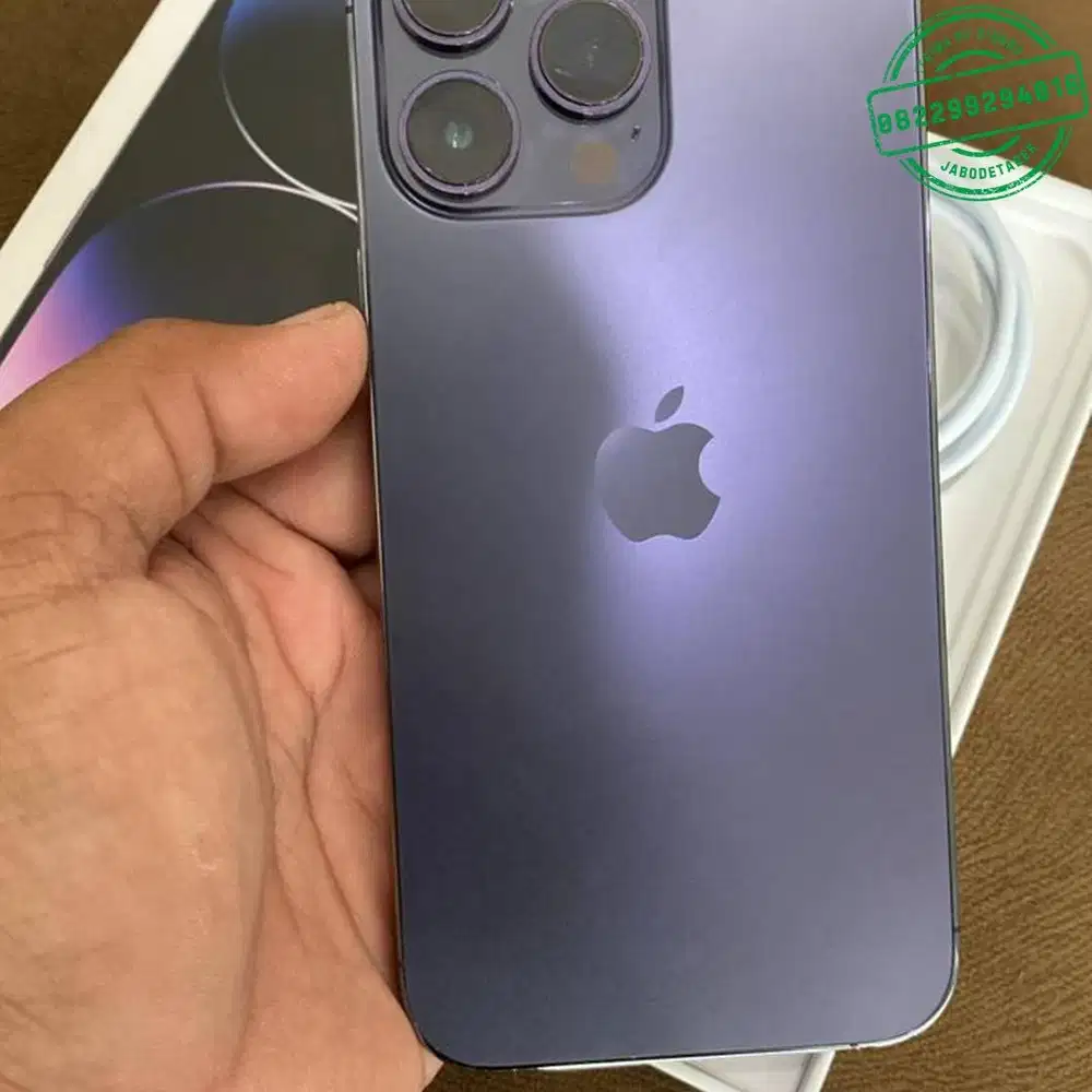 iphone 14 pro 256gb purple lengkap ibox