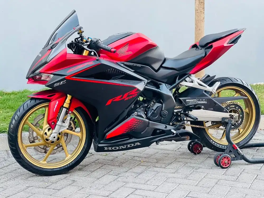 Honda cbr250 rr black matte modif plat N cbr 250 rr cbr250rr modif