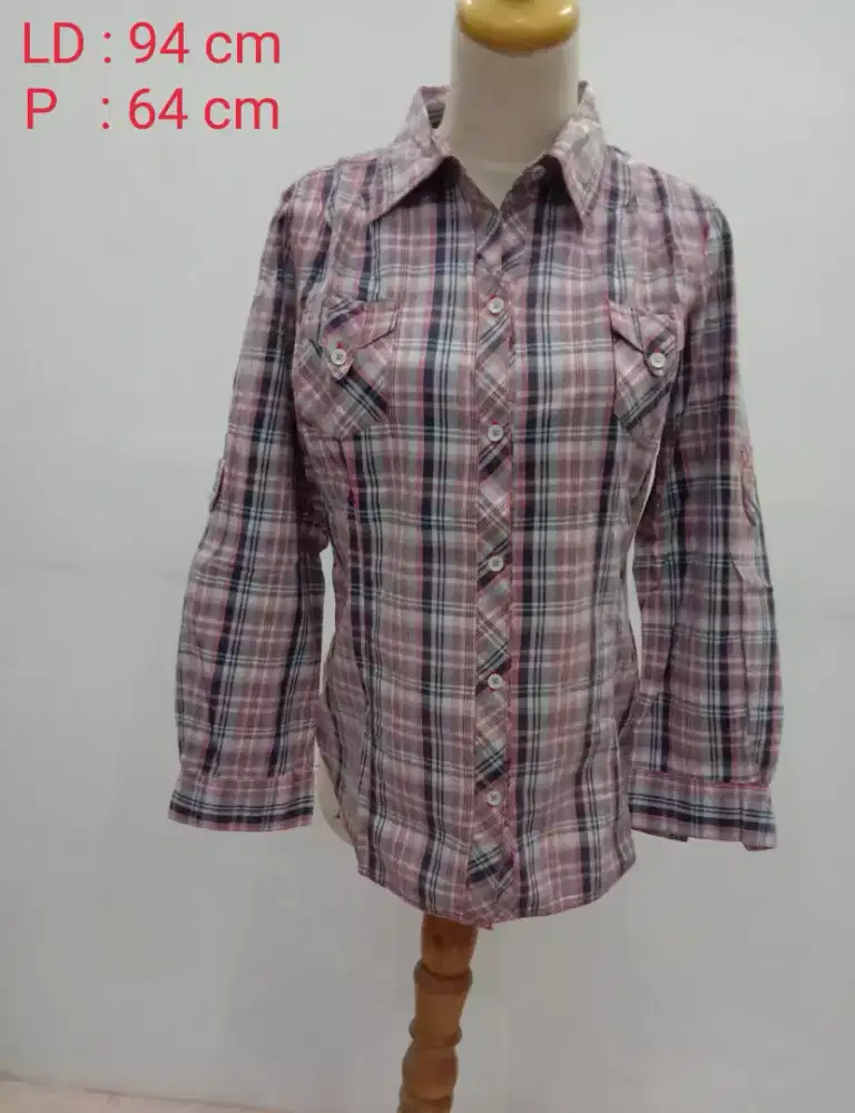 Kemeja Flanel Keren Preloved