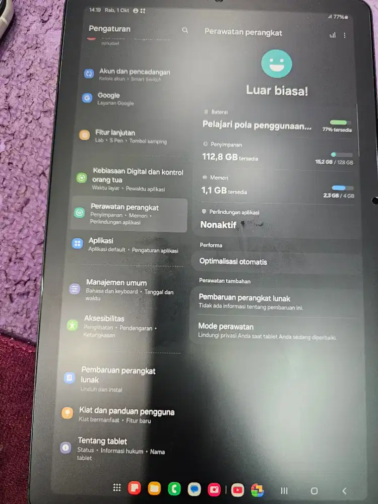 samsung tab s6 lite fulsett