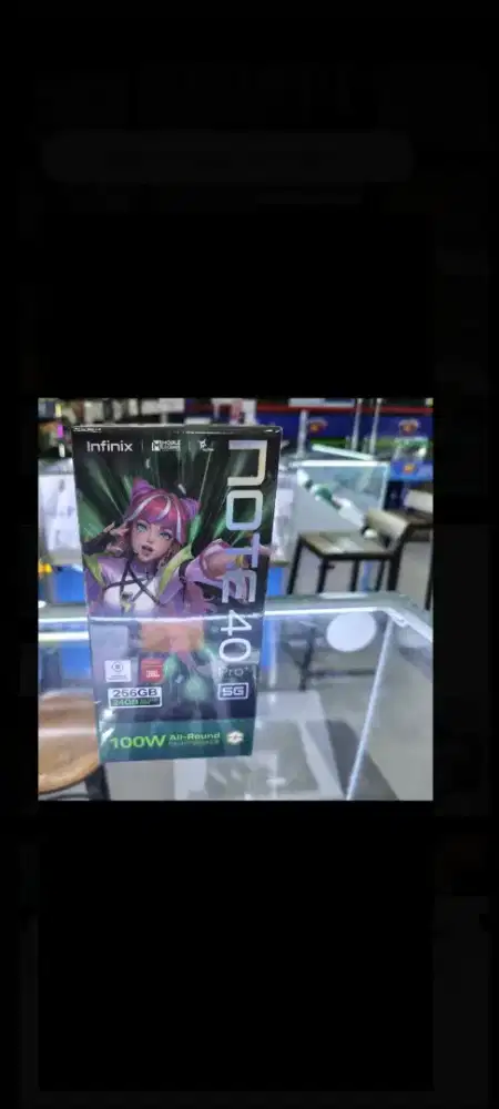 Infinix note 40 pro plus 5G ram 12gb layar lengkung + wireless charger
