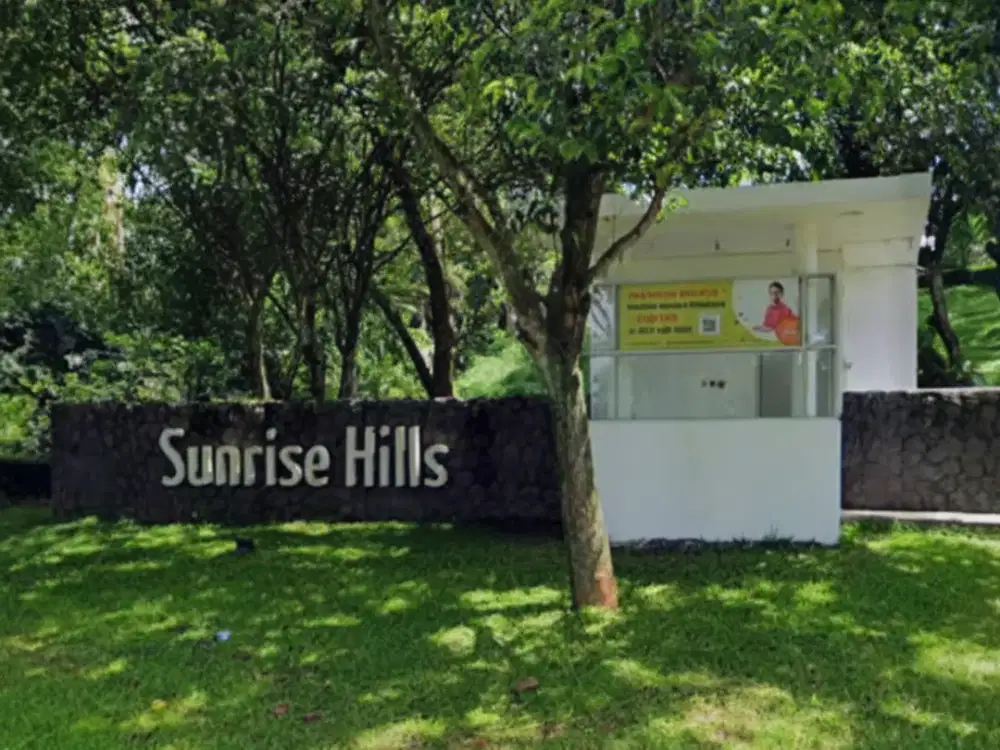 JUAL CEPAT HITUNG TANAH, MURAH! LUAS TANAH 164 m2, 650JT, POSISI HOOK, SUNRISE HILLS TAMAN DAYU