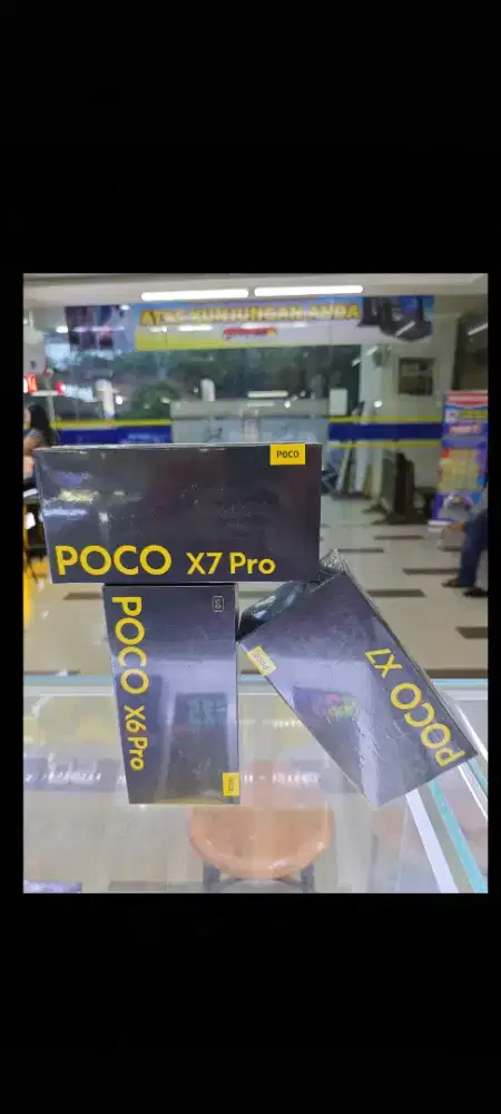 Xiaomi poco X7 ram 12gb 512gb layar lengkung pro dan8gb resmi