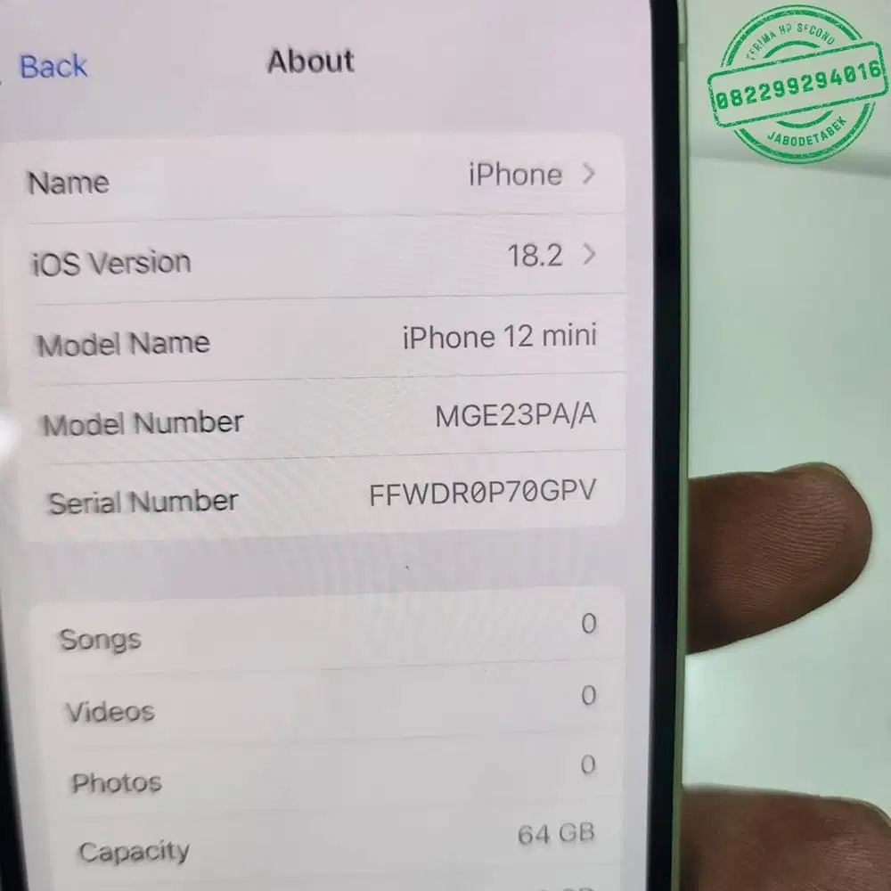 Iphone 12 mini 64gb ibox