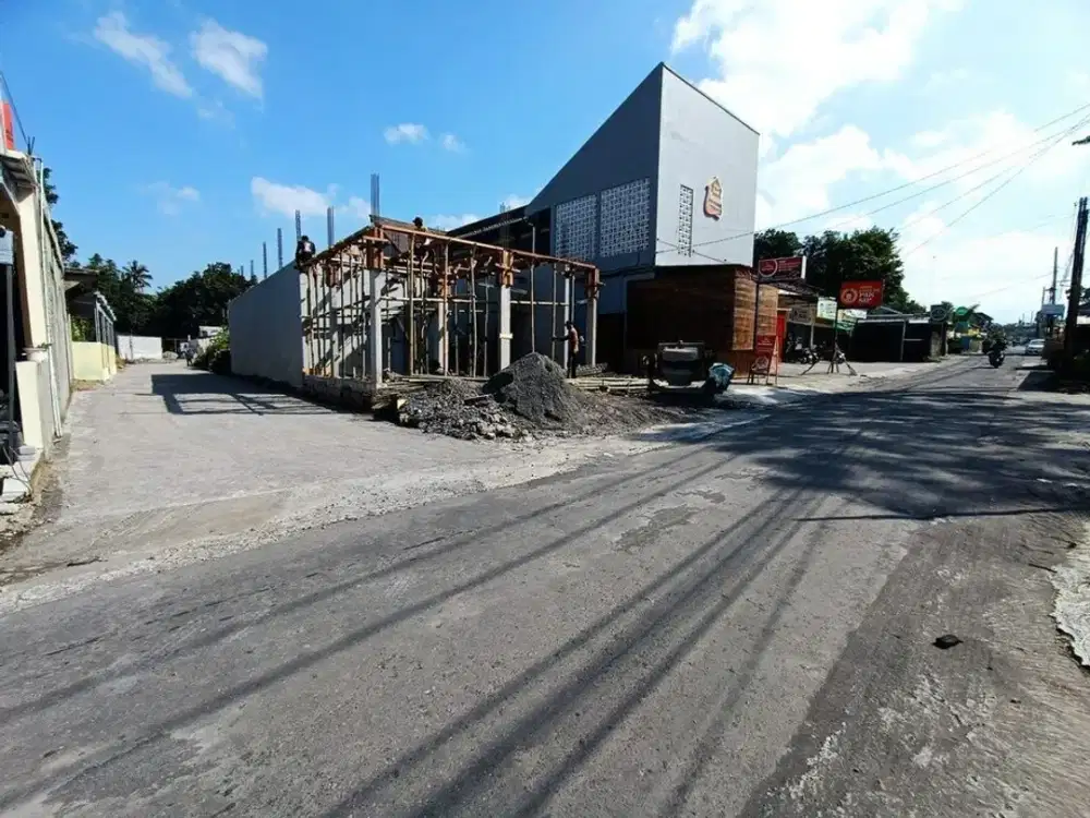 Belakang Kampus UII Sleman,Tanah Premium cocok Untuk Kos Maupun Hunian