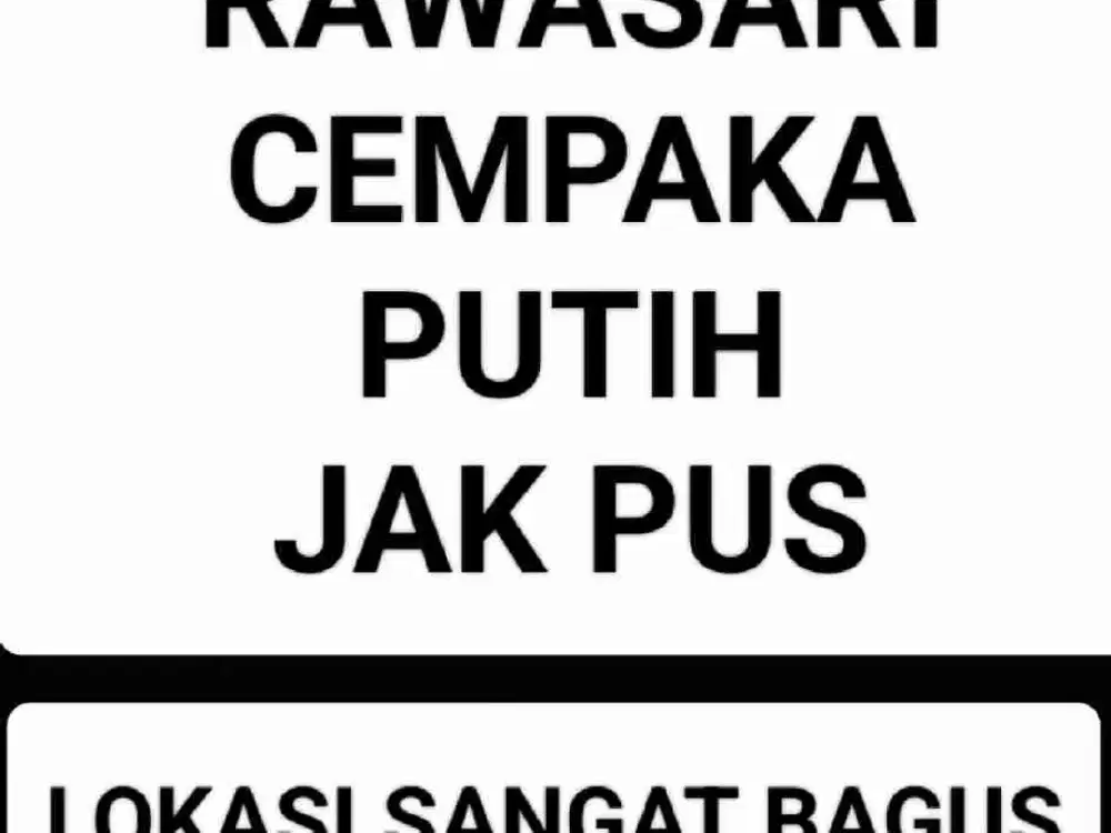 di jual for sale , rumah pribadi Rawasari barat cempaka putih jakpus