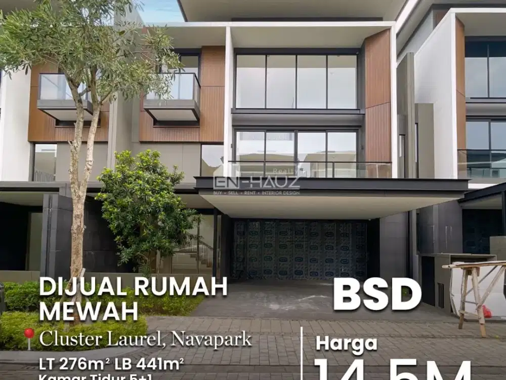 DIJUAL RUMAH MEWAH  Laurel @Navapark, BSD