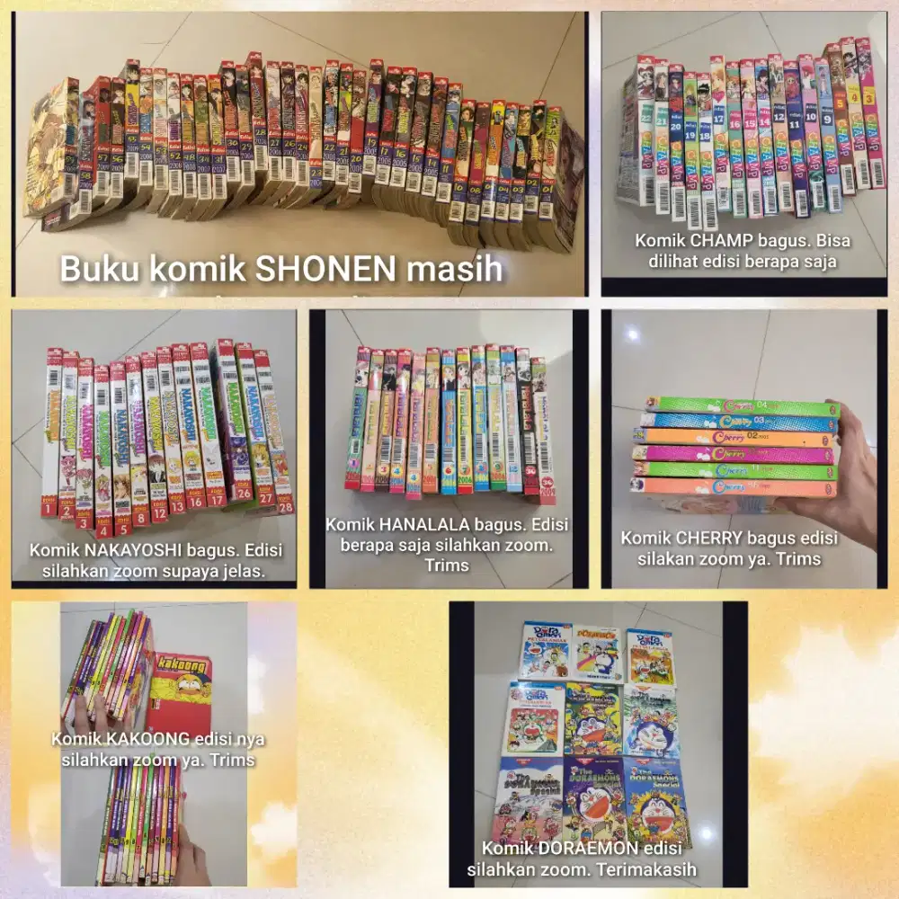 Dijual SEMUA KOMIK