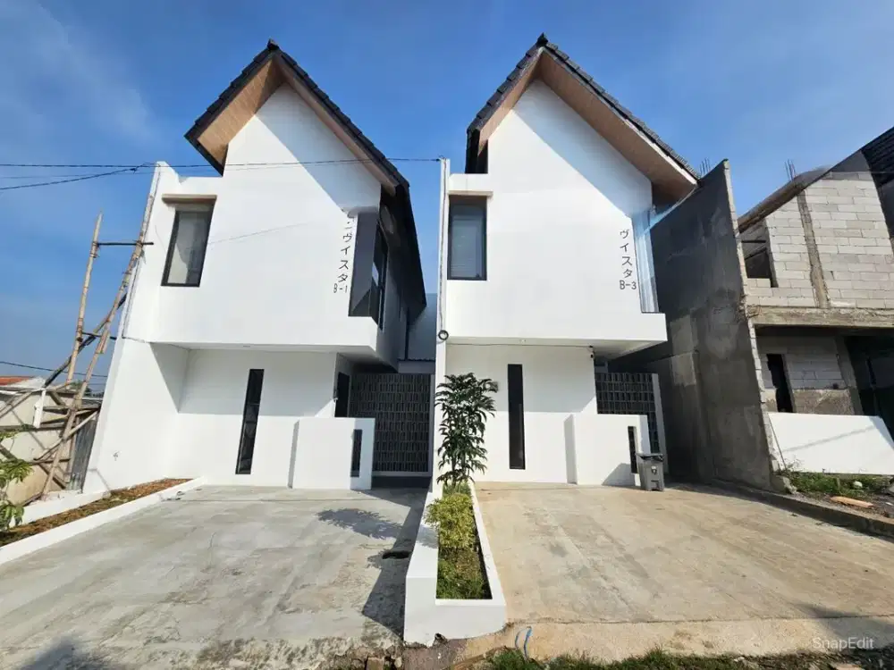 DIJUAL Rumah Design Jepang di cihanjuang sariwangi dkt Pemkot cimahi
