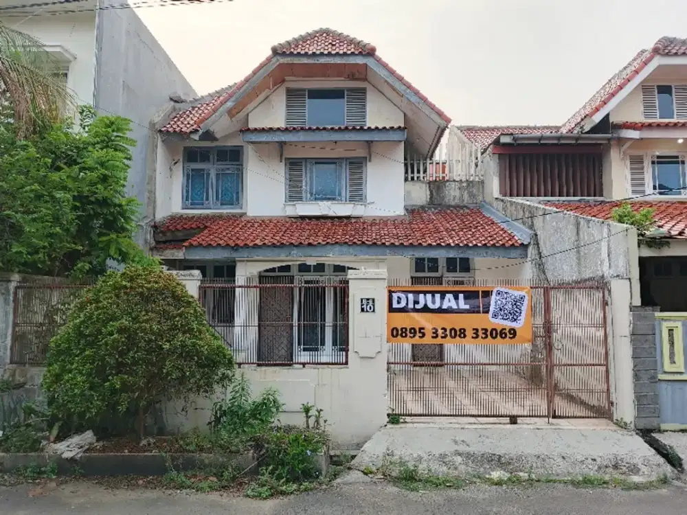 DIJUAL CEPAT RUMAH 2 LANTAI MAHKOTA SIMPRUG TANGGERANG