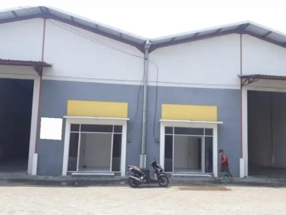 2 Gudang di Meiko Abadi Sidoarjo Bangunan Terawat 1 Lantai