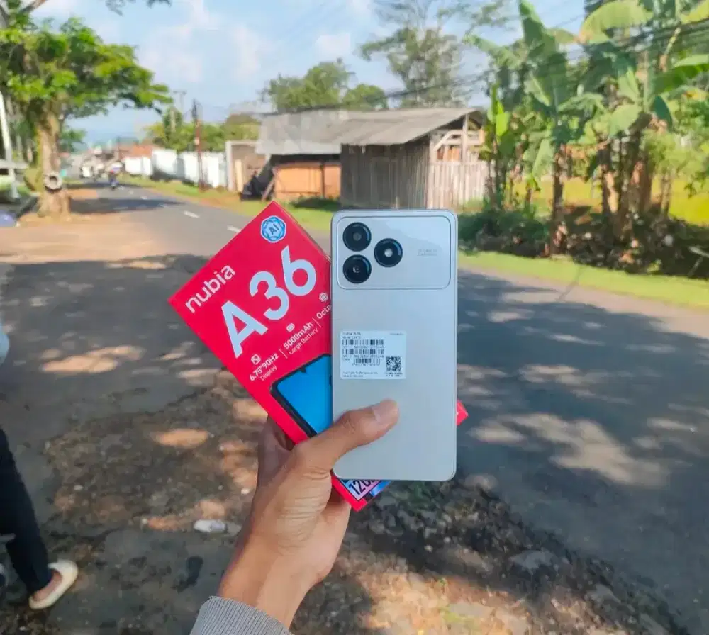 ZTE NUBIA A36 4/64GB NEW SEGEL GARANSI RESMI TERMURAH