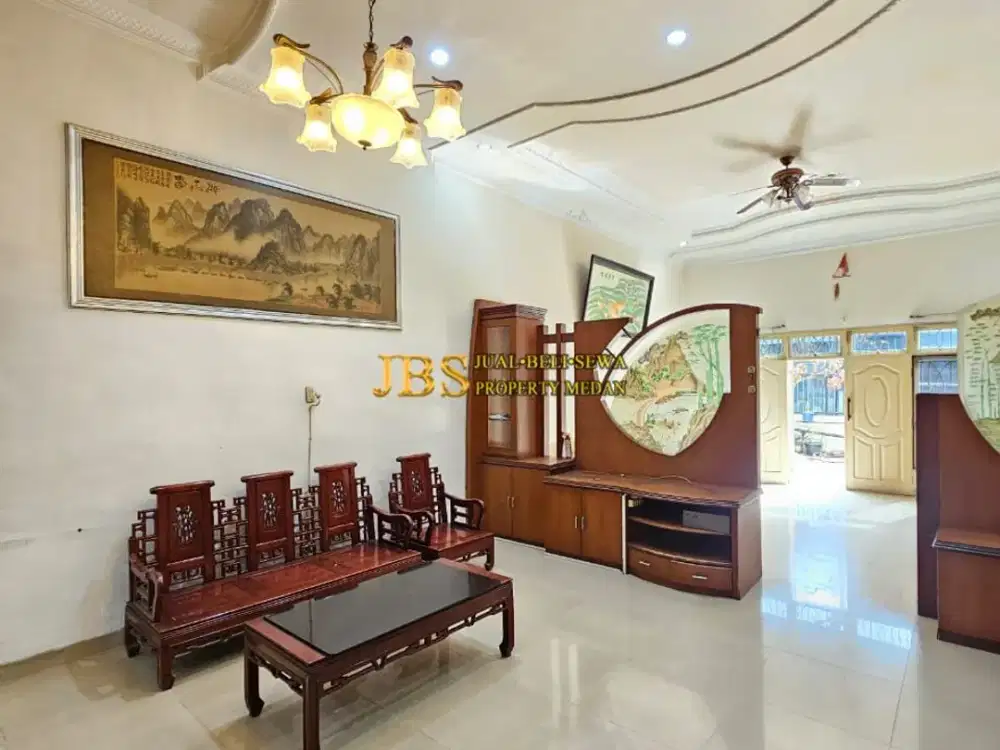 Dijual Villa di Komplek Glugur Indah - Medan Jalan KL Yos Sudarso